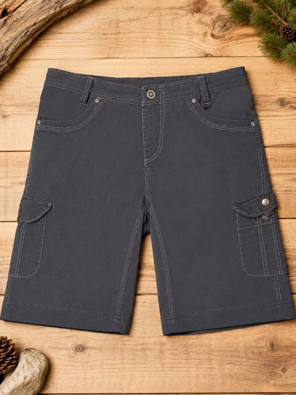 Kuhl Splash 11" Black Cargo Shorts Shadow Women's 10